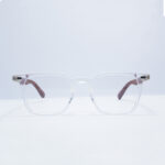 Mont Transparent Square with Wood Temples